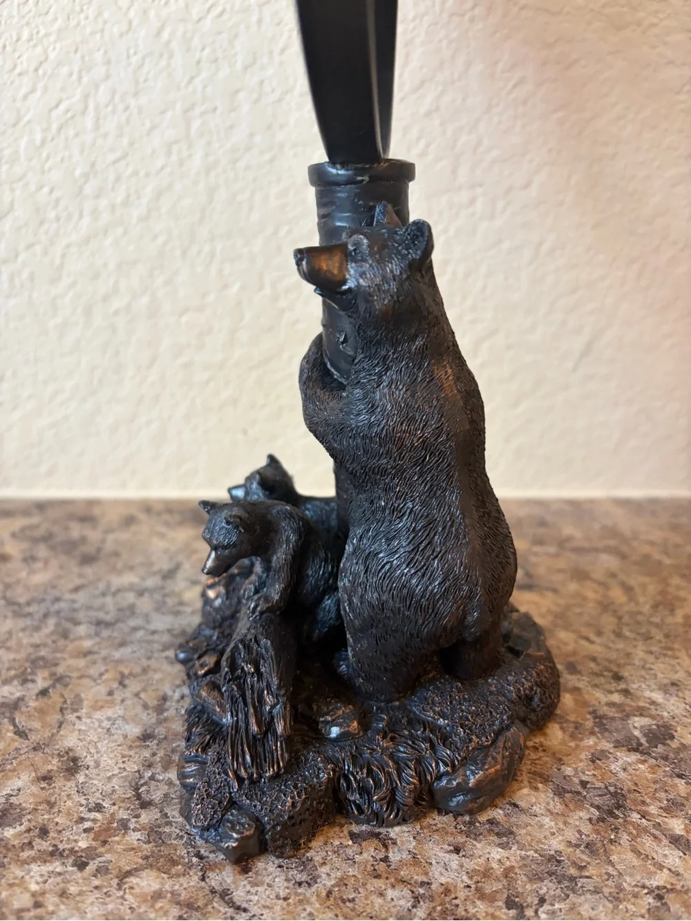 FIRM🐻VHTF Big Sky Carver Bear Family Vanity Table  Mirror